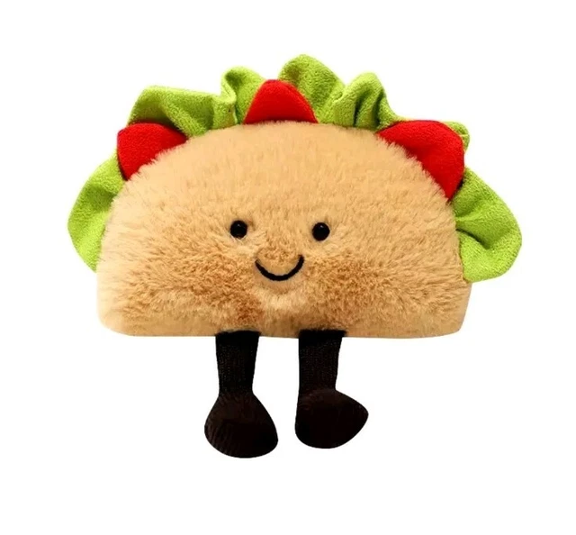 JC STYLE AMUSEABLE Taco Plush Soft Toy 15cm Brand New £5.89 PicClick UK
