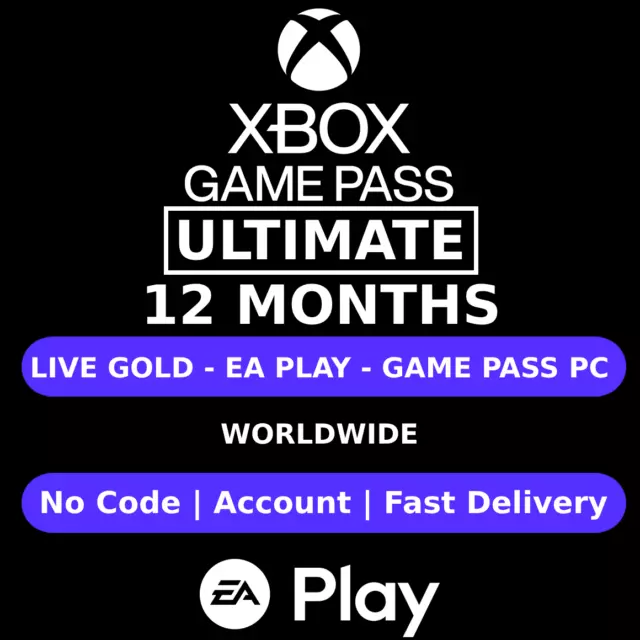 Xbox Game Pass Ultimate 12 Mois