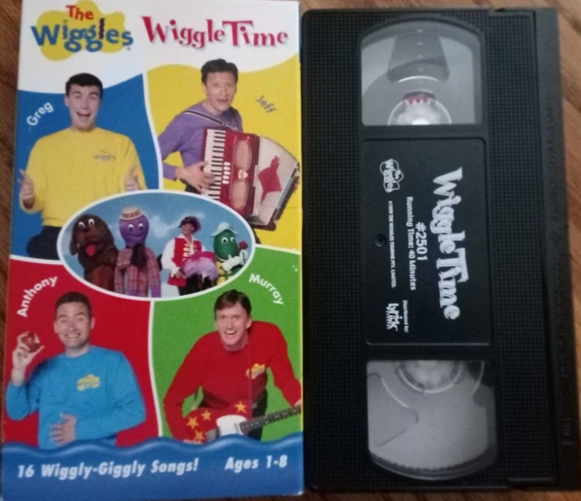 Wiggle Time THE WIGGLES~WIGGLE TIME (VHS-1999) EUC~Buy3Get1~Rare Slipsleeve~HTF ...