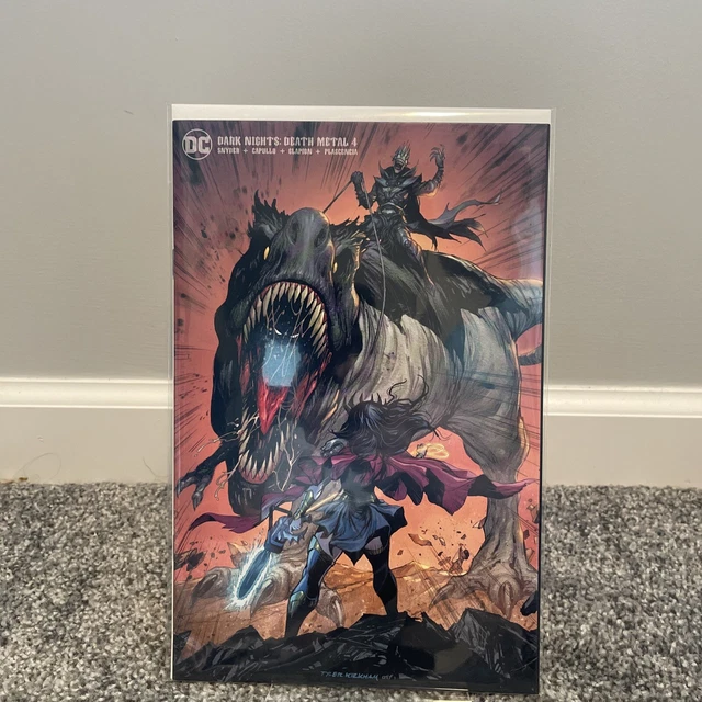 Dark Nights: Death Metal #4 (2020) | Tyler Kirkham Minimal Trade Variant B