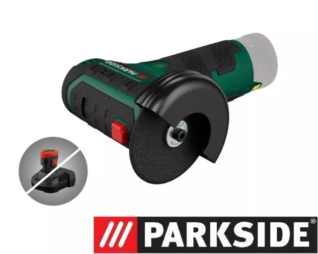 PARKSIDE® Meuleuse d'angle sans fil PWSA 12 , VENDUE SANS BATTERIE NI CHARGEUR