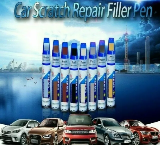 Car Touch Up  paint Clear Scratch Remover Pens Auto Repair Pen Brush touchup