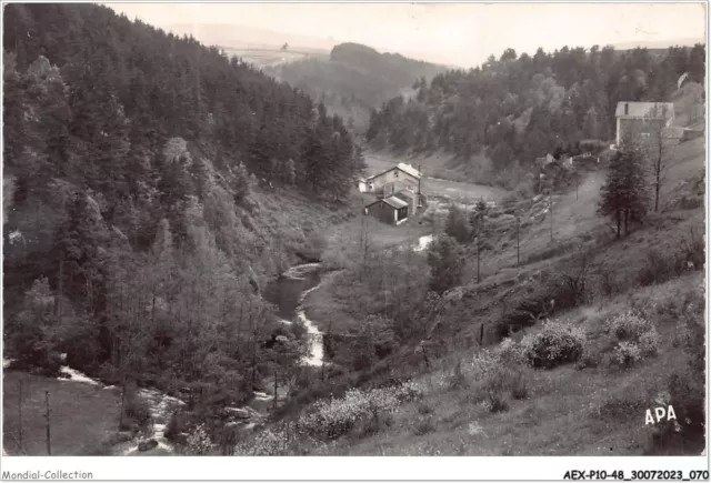 AEXP10-48-0935 - LANGOGNE - la vallée de langouyrou - la tannerie et les roch