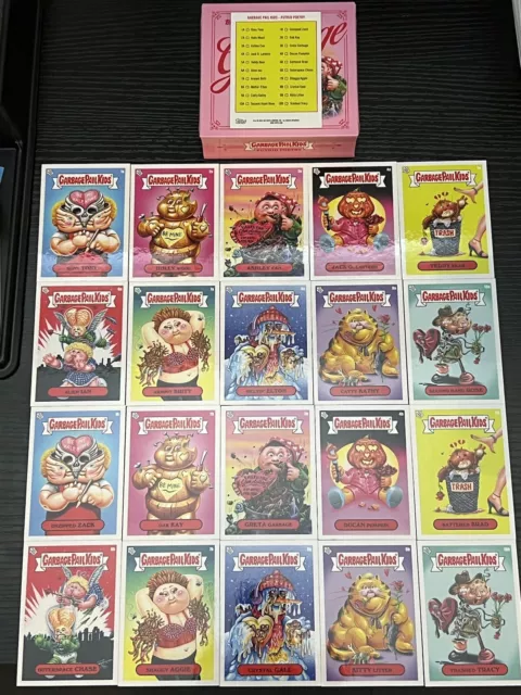 2024 Topps GPK Garbage Pail Kids Valentine's Day: Putrid Poetry 21-Card BASE SET