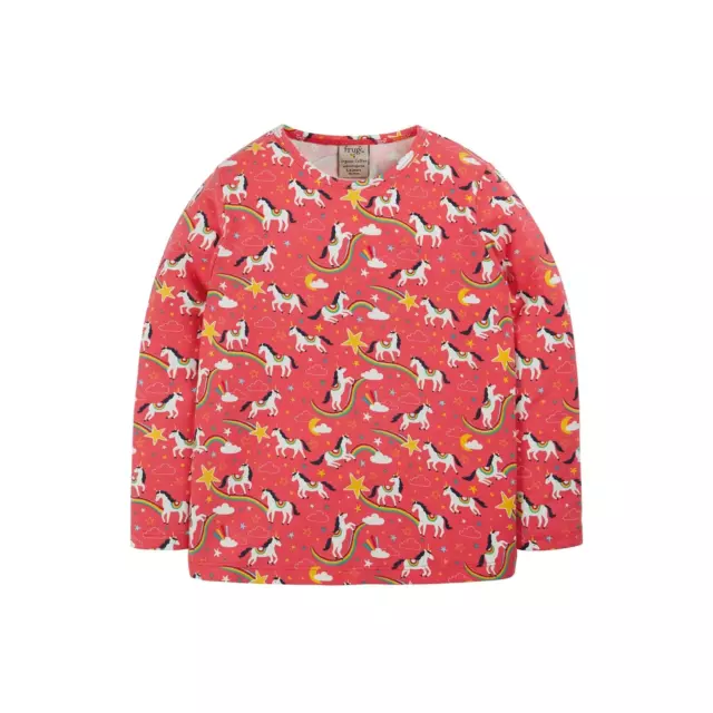 Bryher Top - Watermelon Cosmic Unicorns