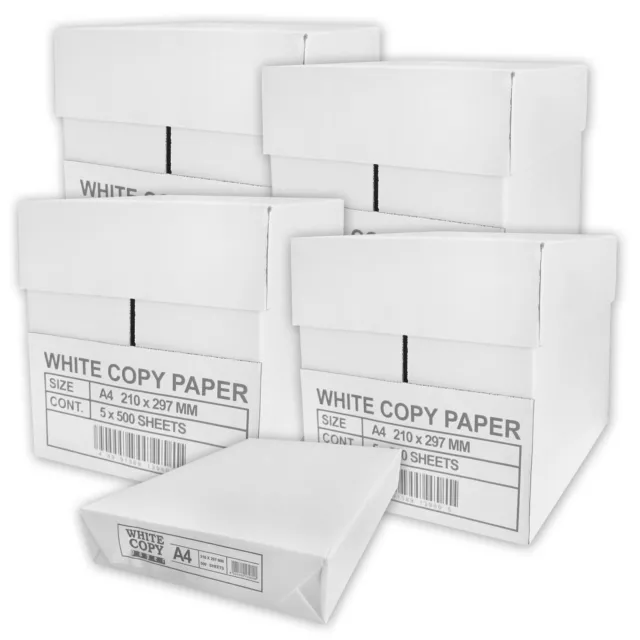 Kopierpapier Druckerpapier Duplexpapier weiß DIN A4 10000 Blatt 80 g/m²