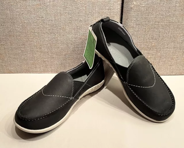 SPENCO ORTHOTIC SIESTA Loafers Shoes Men’s Sz 9 Color Charcoal NWOB $49 ...