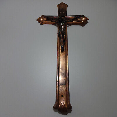 Crucifix Hängekreuz Made of Metal Approx. 42 CM Cross