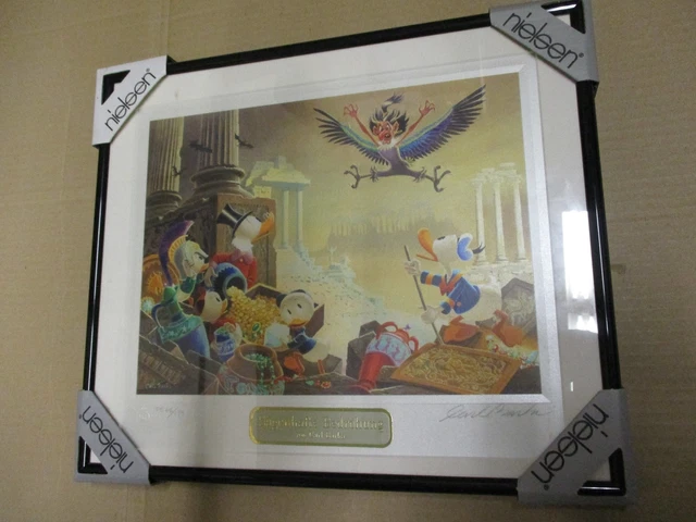 Carl Barks - Sagenhafte Bedrohung # DE 62/199 -  Limitiert Signiert Nummeriert