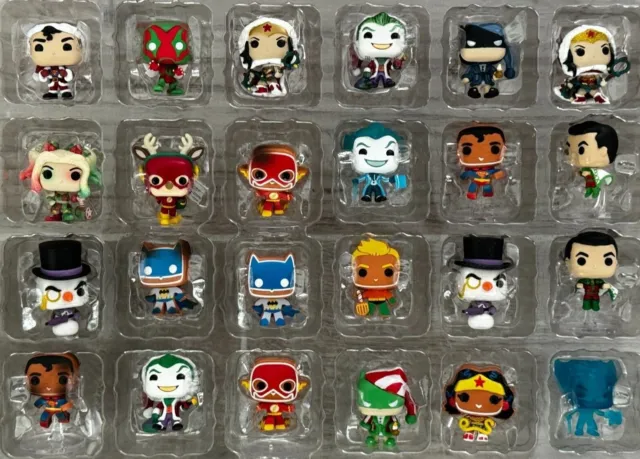 Funko Pocket Pop DC Super Heroes Figure from 2023 Advent Calendar - You Pick!