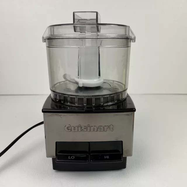 Cuisinart Mini Prep Food Processor Silver Stainless Black