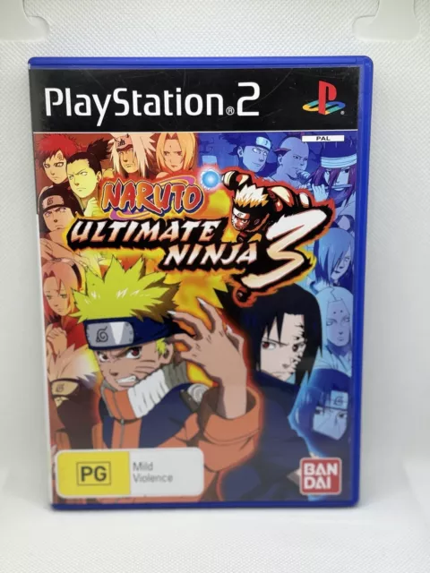 NARUTO SHIPPUDEN ULTIMATE Ninja 5 For The Ps2 Complete Black Label Pal  Release $110.00 - PicClick AU