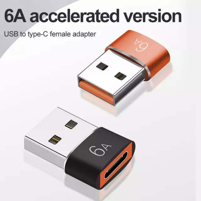 6A Type C To USB3.0 OTG Connector USB C Female To USB Male OTG Adapter Converter