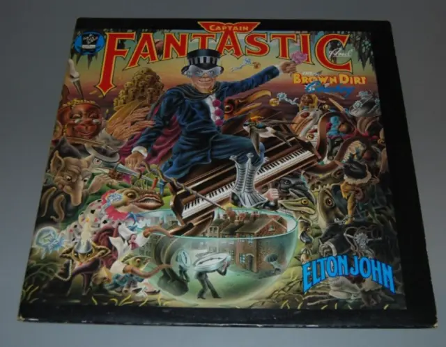 Captain Fantastic and the Brown Dirt Cowboy Vinyl - Elton John 1975 DJLPX 1