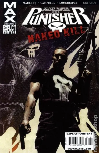 Punisher Max Naked Kill #1 FN 2009 Stock Image