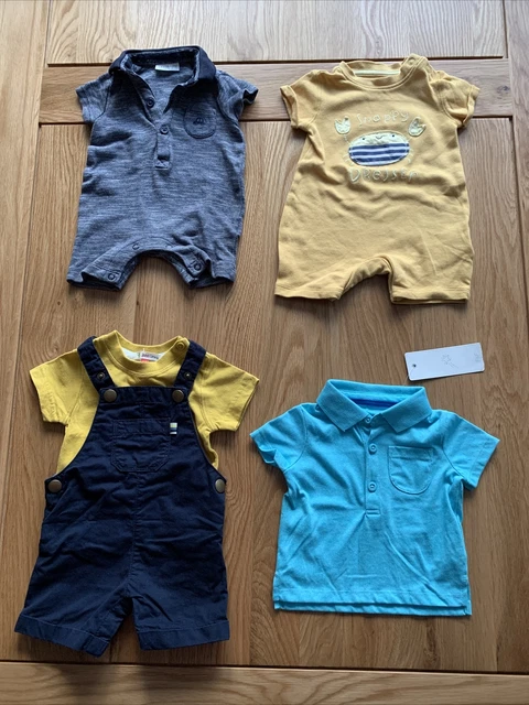 Baby boys Summer clothes bundle John Lewis, Next, new F&F, age 0-3 months
