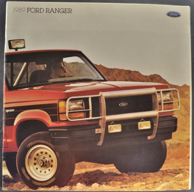 1989 Ford Ranger Pickup Truck Brochure STX XLT GT S 4x4 Excellent Original 89