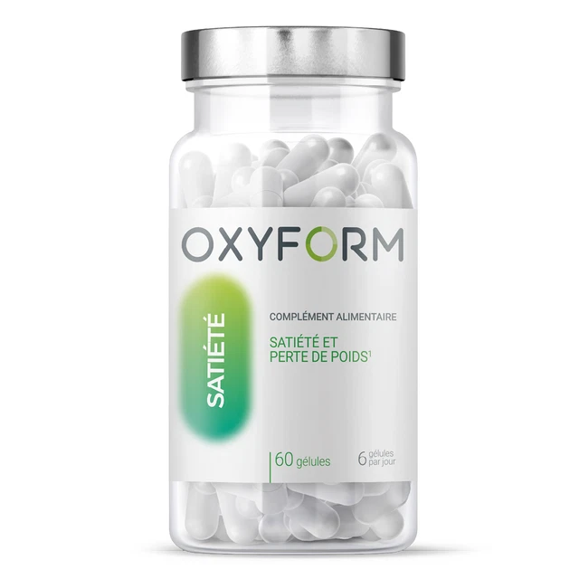 Oxyform I Coupe-Faim & Perte de Poids Naturel I 60 Gélules Anti-oxydant