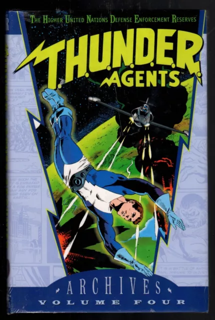 Thunder Agents Archives Vol 4 Hardcover Comic Book Factory Sealed Graphic Novel