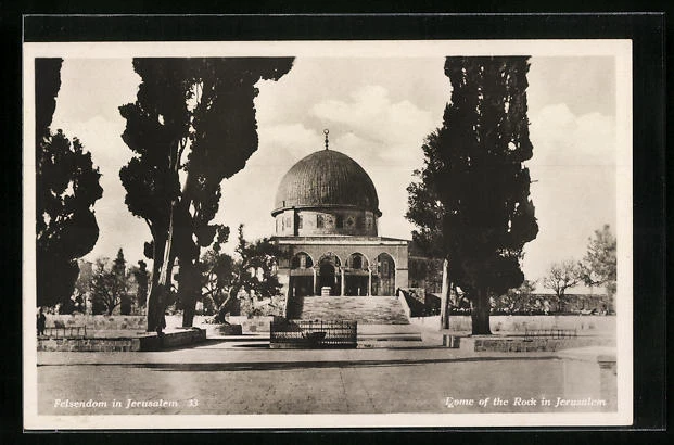 AK Jerusalem, Am Felsendom