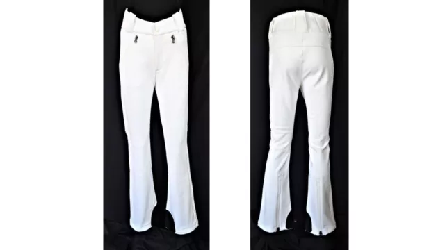 BOGNER DAMEN HIGH WAIST JET SKI HOSE HAZE WEIß 599€ Gr 34 36 38 40 42 44 46 NEU