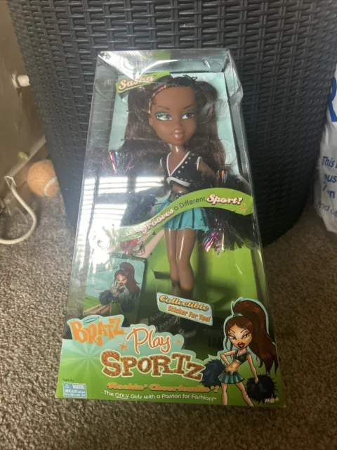 Bratz Doll Play Sportz Cheerleader Sasha New In Box