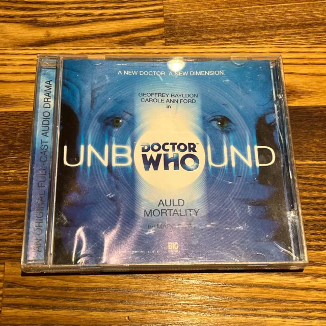 Doctor Who: Unbound 1 Auld Mortality CD Audio Drama Dr 2003 Big Finish