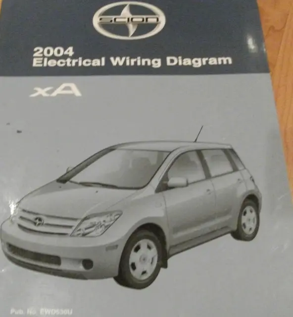 2004 TOYOTA Scion xA Electrical Wiring Diagram Service Shop Repair Manual EWD