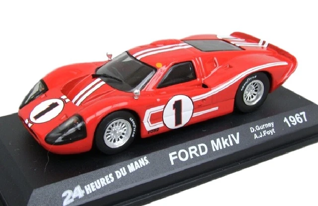 La Ford GT40 Mark IV remportant les 1967 24 heures du Mans, pilotée par