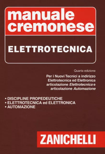 Manuale Cremonese di elettrotecnica - AA.VV.