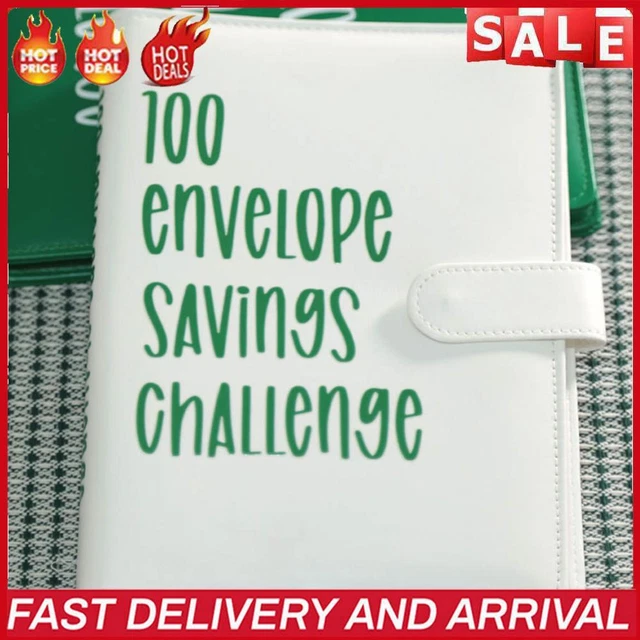 100pcs Budget Binder with Cash Envelopes Budget Planner Book Money Saving Binder