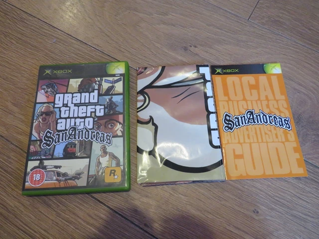 GRAND THEFT AUTO (GTA): San Andreas Xbox (Original) uk tracked