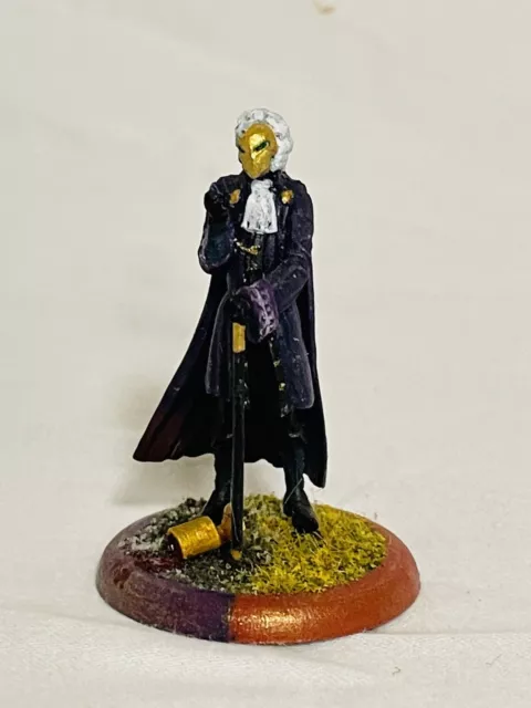 Malifaux Guild Neverborn Lucius Mattheson Hand Painted Game Figurine Look 👀
