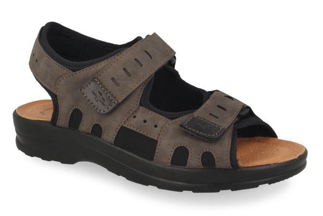 S5037 CE FLY Flot Sandalo Uomo Sportivo Pelle Tessuto Comodo Sott Vera Pelle Mad EUR 47 00 PicClick IT