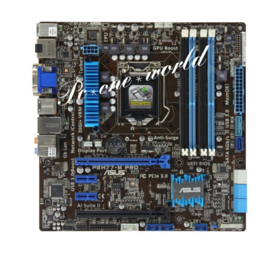 ASUS P8H77-M PRO Motherboard LGA 1155 DDR3 DIMM Intel H77 USB3.0 HDMI ...