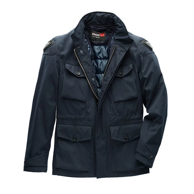 Blauer HT Giacca Giubbino Giubbotto Piumino Ministry Blu Originale Uomo XXL Moto