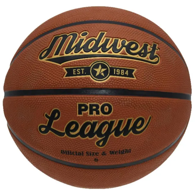 Midwest Pro League Basketball-Tan--Size 7