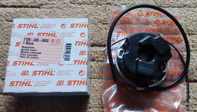Stihl 08 045 056 TS350 TS360 ignition stator plate NOS - SEM 1108 400 0800 Stihl 08 045 056 TS350 TS360 ignition stator plate NOS - SEM 1108 400 0800