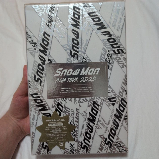SNOW MAN ASIA TOUR 2D.2D Blu-ray 3 Disc Set Japan Import EUR 108
