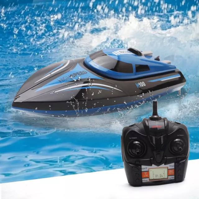 RC Boat Toys Remote Control Racing Boats Yacht Motor Skytech 7.4V Battery UK 2.4