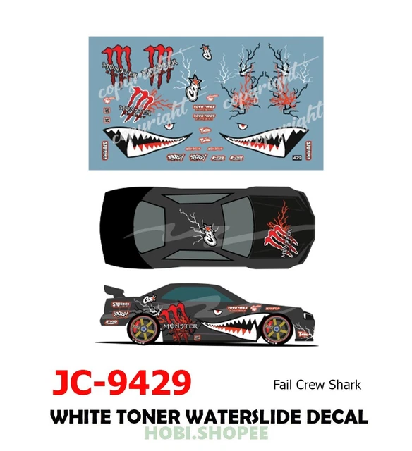 WHITE TONER] DECAL HOTWHEELS WHITE TONER AUTOREPEREZ - RACING LIVERY PORSCHE REXY PINK | Singapore