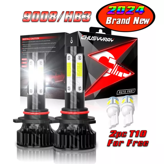 Para for Honda Civic 2006-2012 2013 2014 2015 Faros LED 6000K Bombillas luz alta