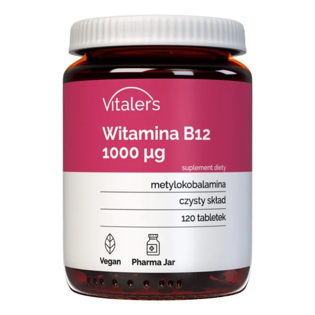 Vitamina B12 1000 µg di Vitaler, 120 compresse