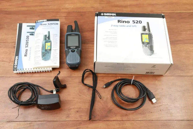 Garmin Rino 520 FRS/GMRS Handheld GPS Radio Set