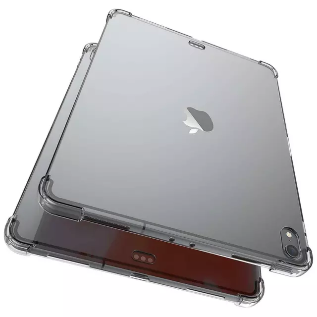 Housse de Protection Pour Apple IPAD 10.2 2021 Silicone Sacoche Transparent