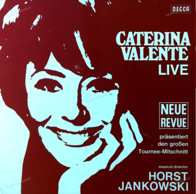 Caterina Valente - Caterina Valente Live GER LP 1969 (VG/VG+) DECCA .