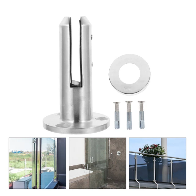Bodenzapfenklemme Glaszapfenklemme Glasclip Decksboden Deck Balustraden Geländer