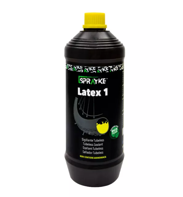 liquido sigillante tubeless latex 1 1l CVB1136 SPRAYKE antiforatura
