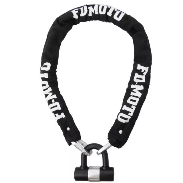 FD-MOTO Heavy Duty Scooter Motorcycle Motorbike Chain Disc Lock U Security 1.0M