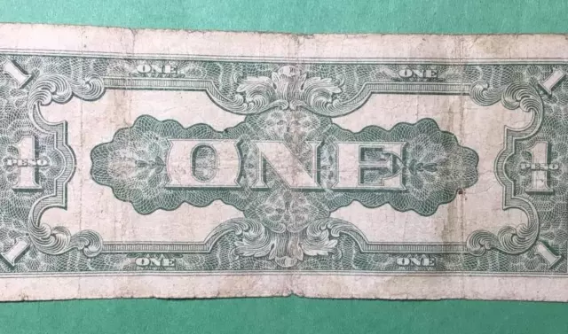 1941-1945 $1 Japanese "FUNNY BACK" World War II Old Paper Money Currency!